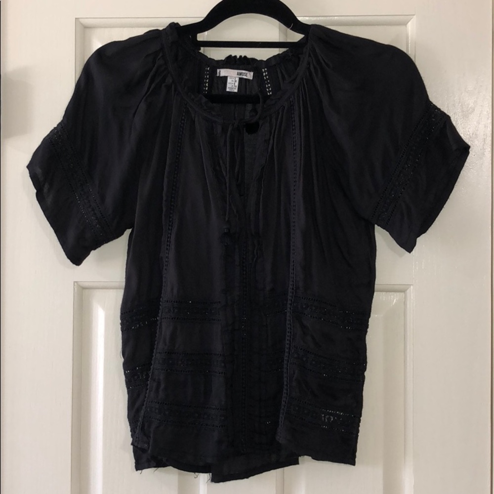 Dark navy blue shirt